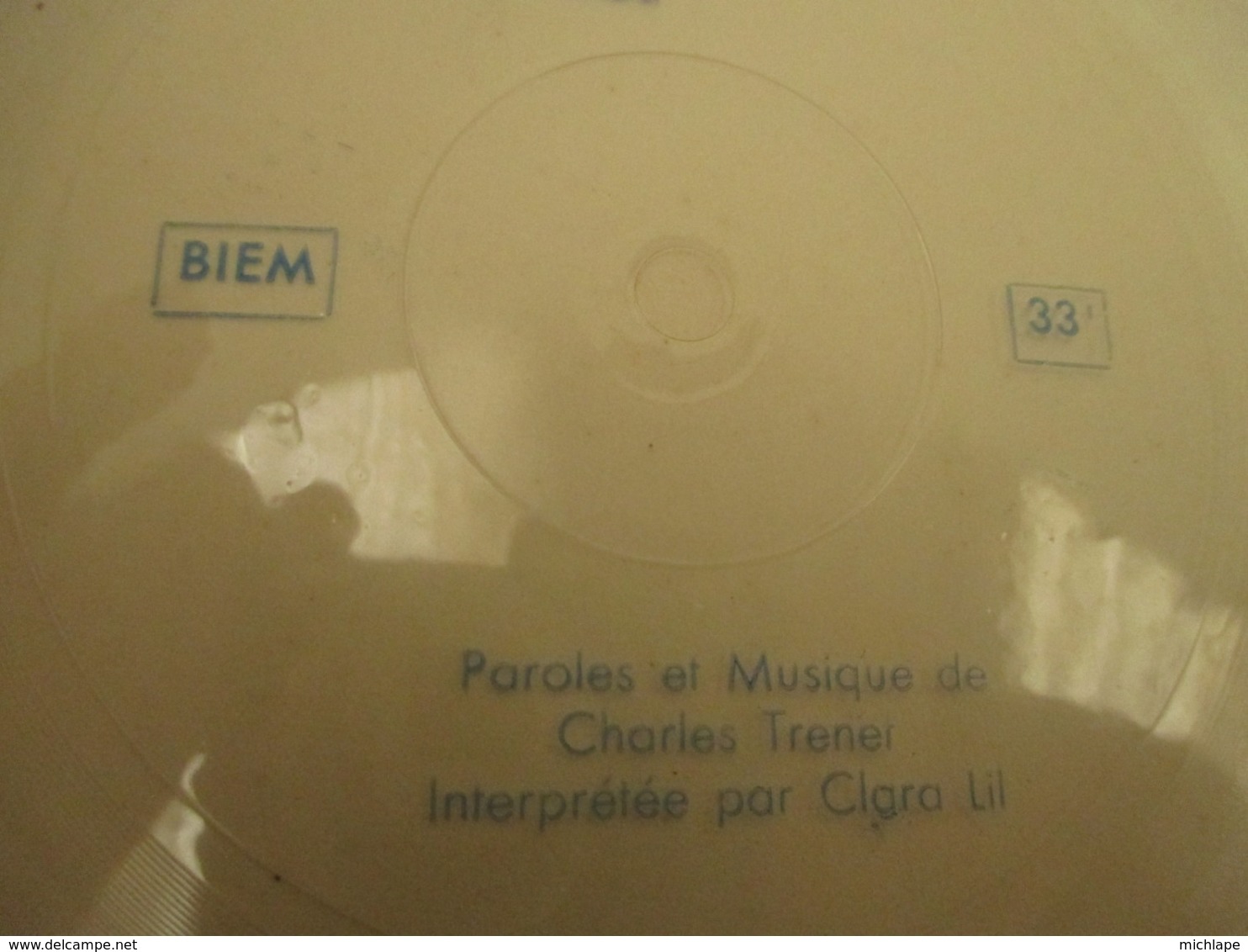 Pere Noel - Disque - 33 Tours - Vinyle -  Coin De Rue  - Par Clar Lil Pochette  De G.Lagarde - Collectors