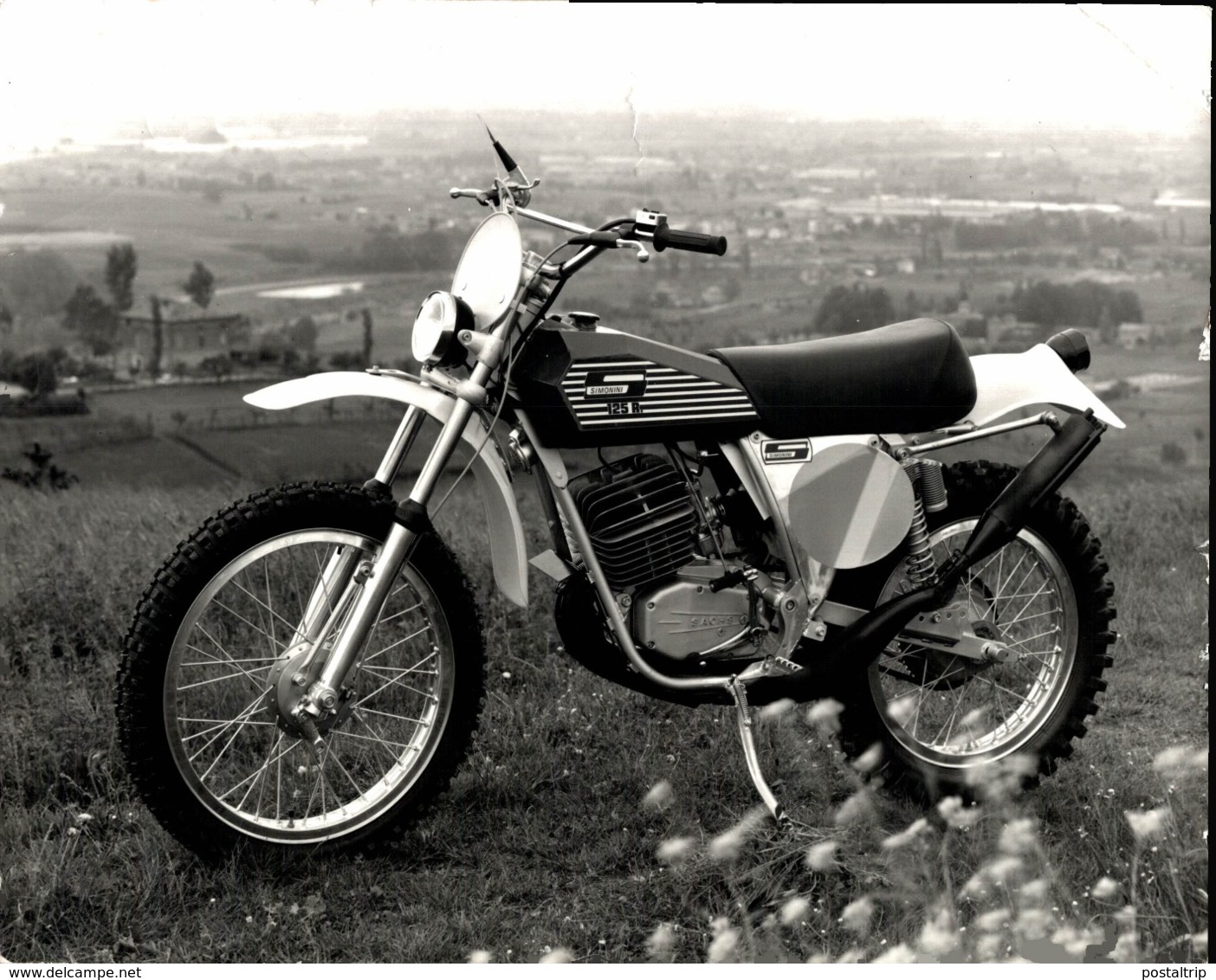 Simonini 125R +-24cm X 18cm  Moto MOTOCROSS MOTORCYCLE Douglas J Jackson Archive Of Motorcycles - Otros & Sin Clasificación