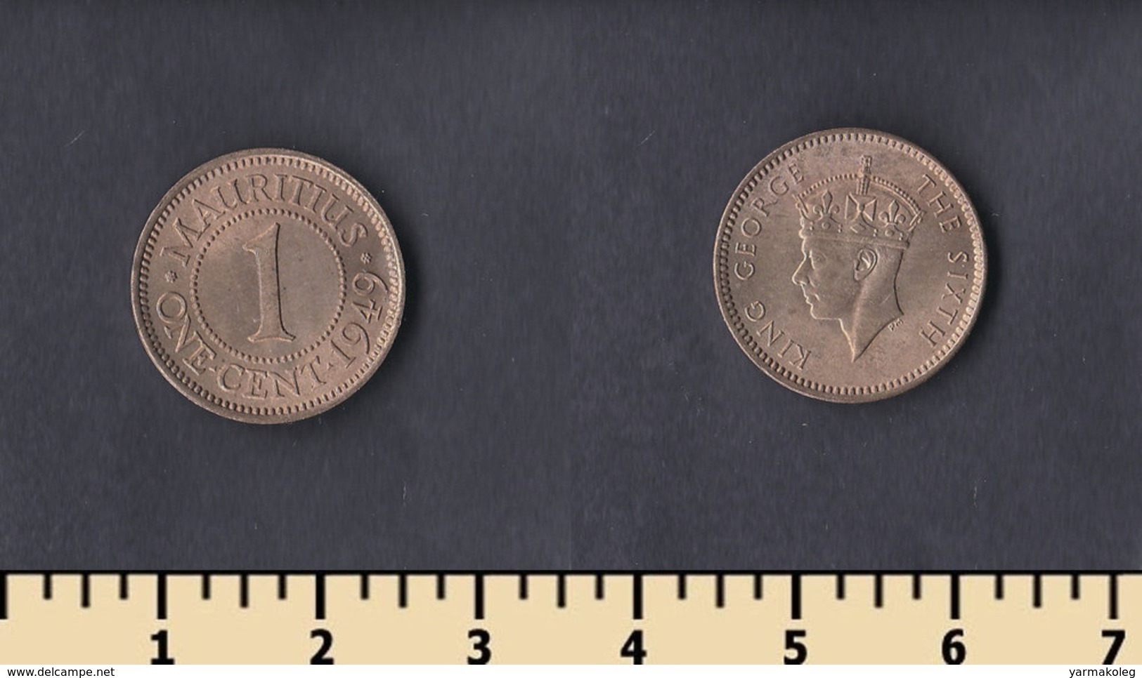 Mauritius 1 Cent 1949 - Mauritius