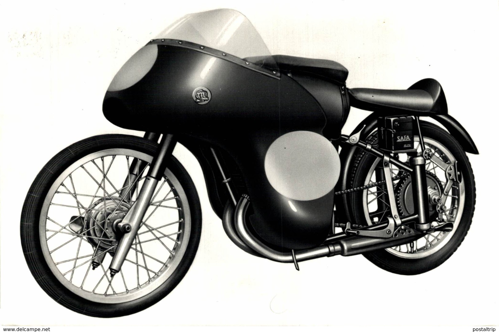 Montesa Sprint 1954  +-17cm X 12cm  Moto MOTOCROSS MOTORCYCLE Douglas J Jackson Archive Of Motorcycles - Otros & Sin Clasificación