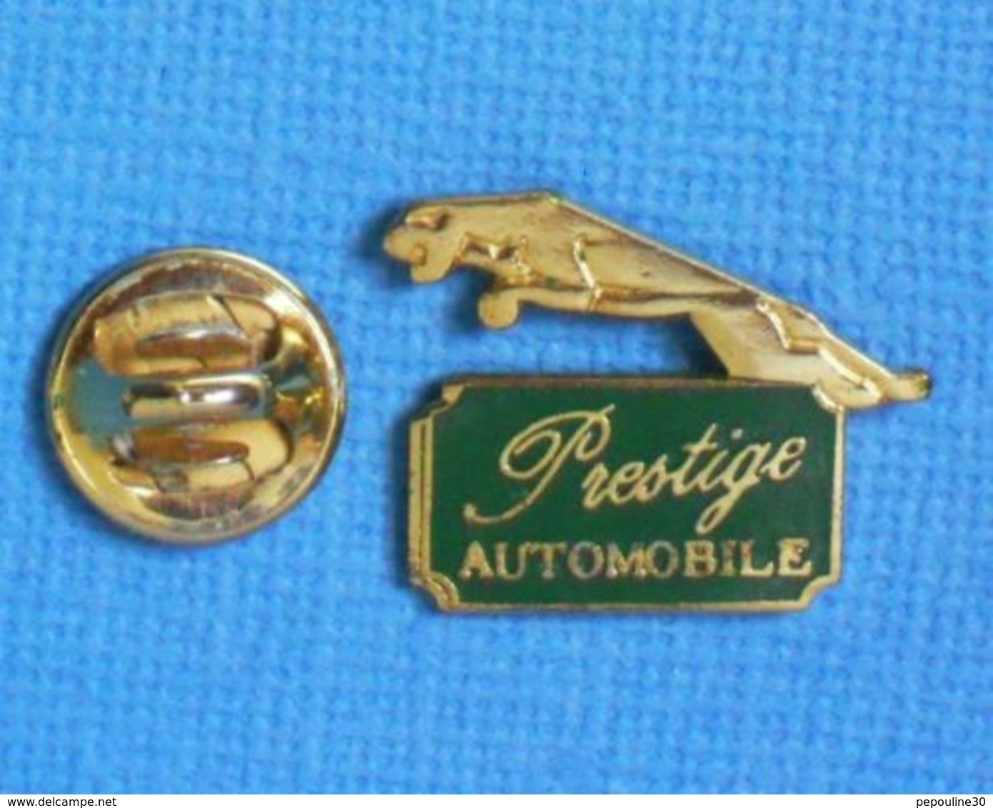 1 PIN'S //  ** AUTOMOBILE PRESTIGE / EMBLÈME JAGUAR BONDISSANT ** - Jaguar