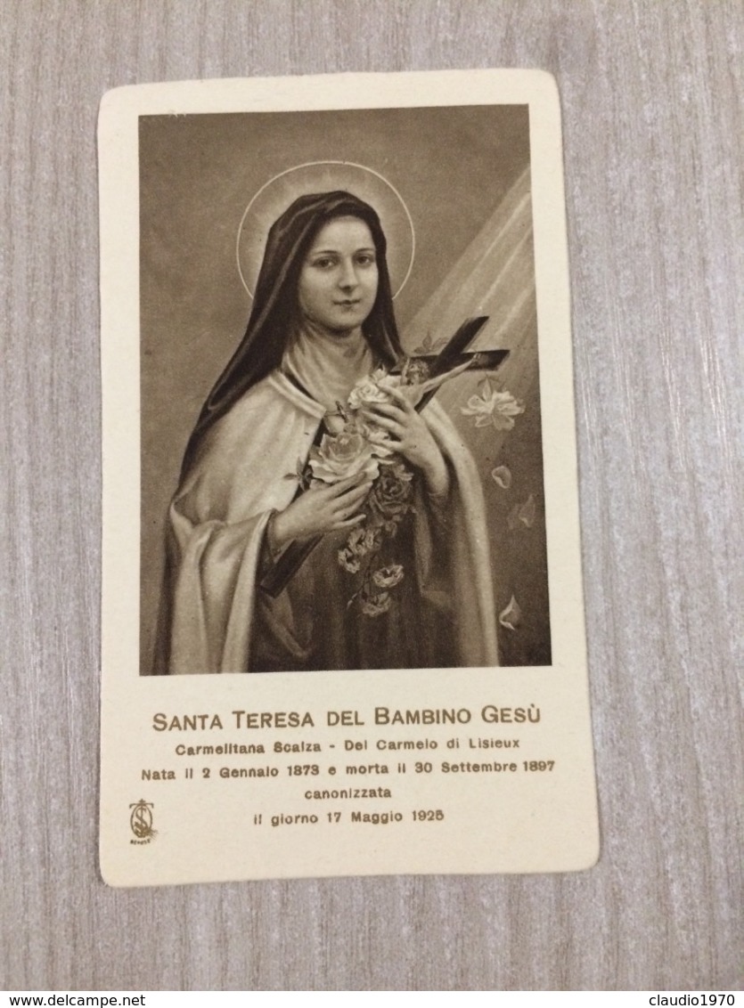 Santino Santa Teresa Del Bambino Gesu’ - Santini