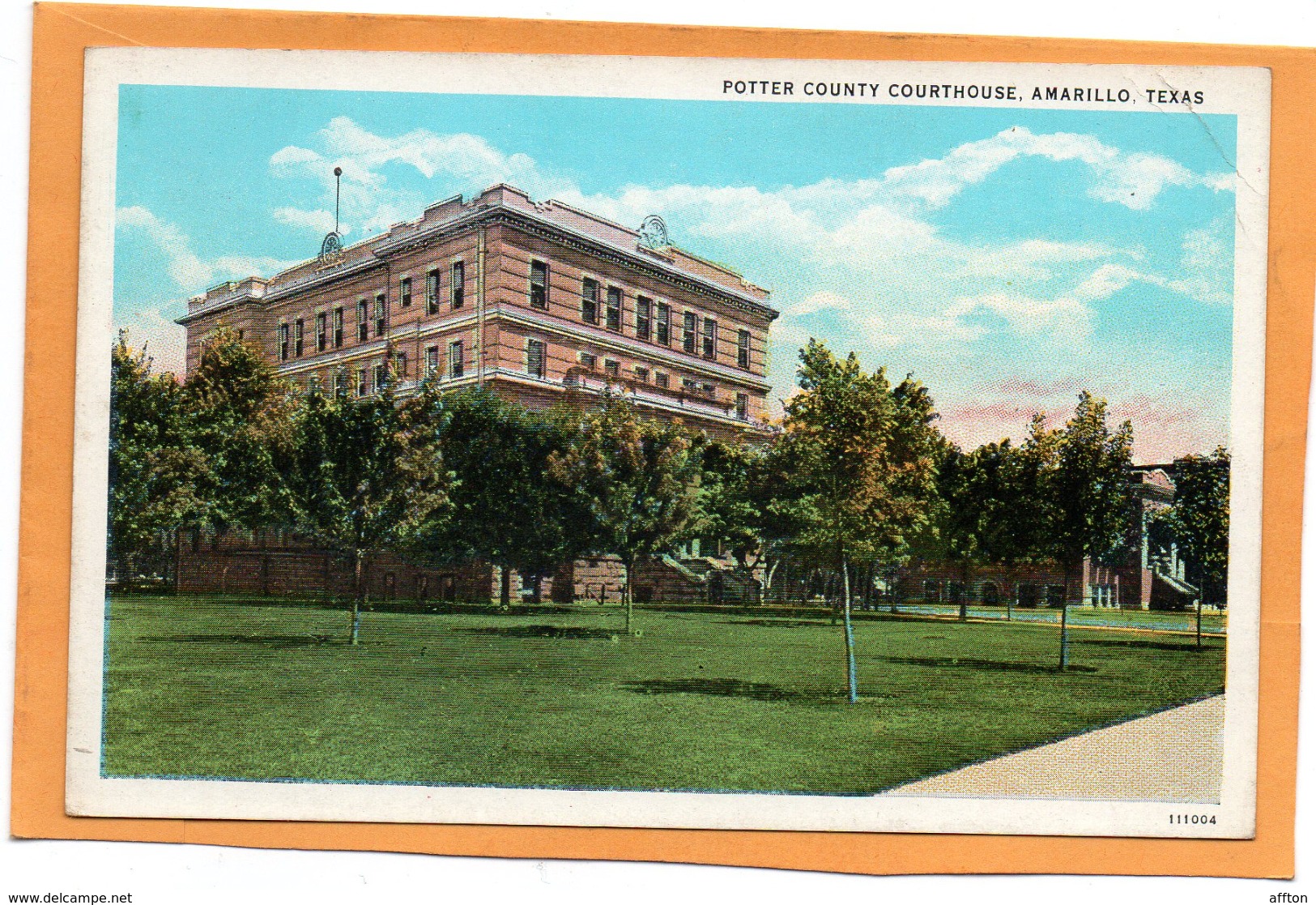 Amarillo Tex 1920 Postcard - Amarillo