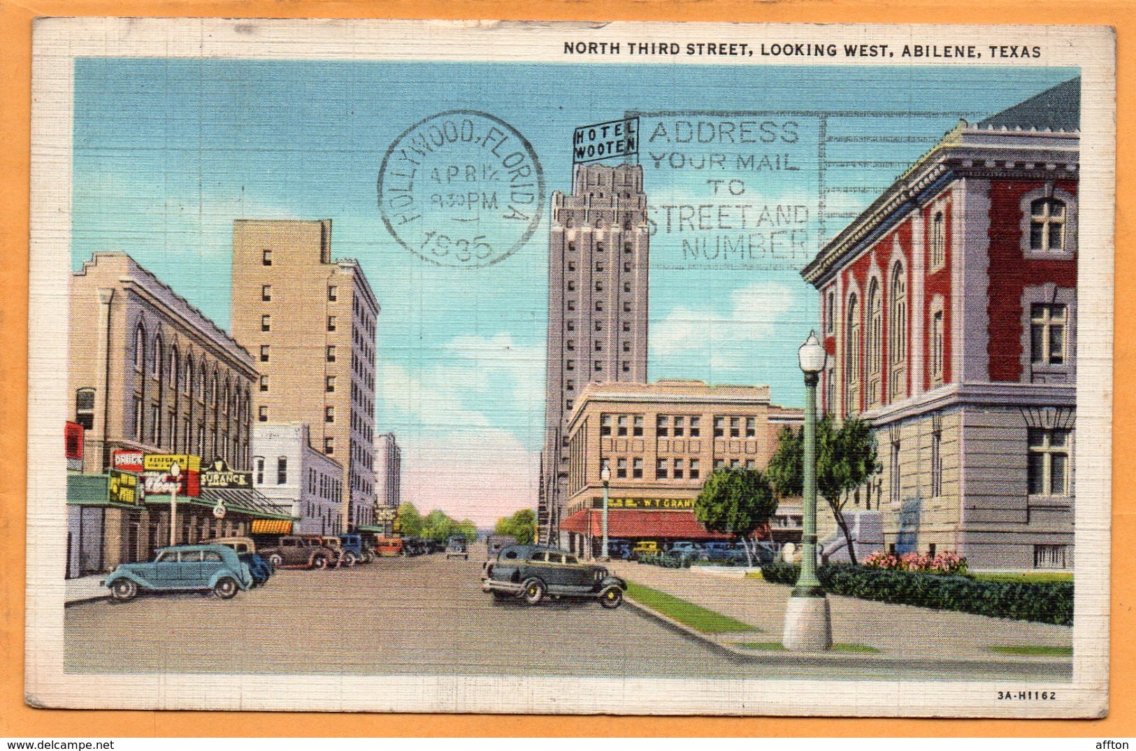 Abilene Tex Tex 1919 Postcard - Abilene