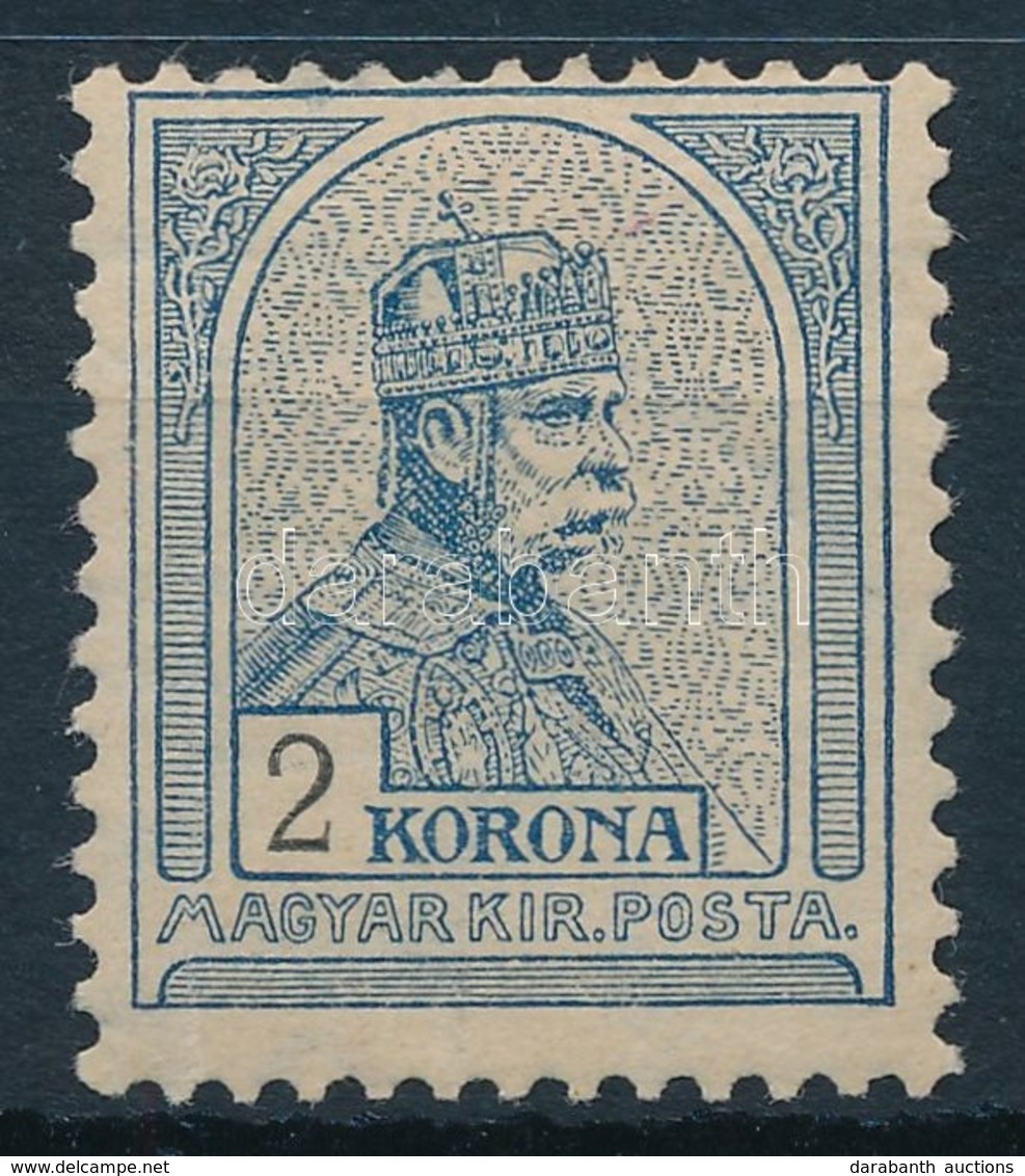 * 1900 Turul 2K  (120.000) (ránc és Tűhegynyi Elvékonyodás / Crease And Small Thin Paper) - Sonstige & Ohne Zuordnung