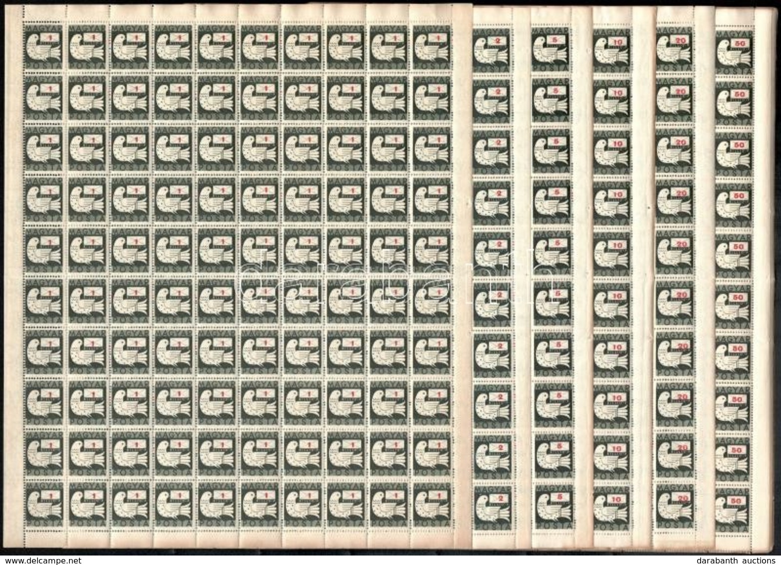 ** 1946 Billiós Teljes 100-as ívsor (35.000) - Other & Unclassified