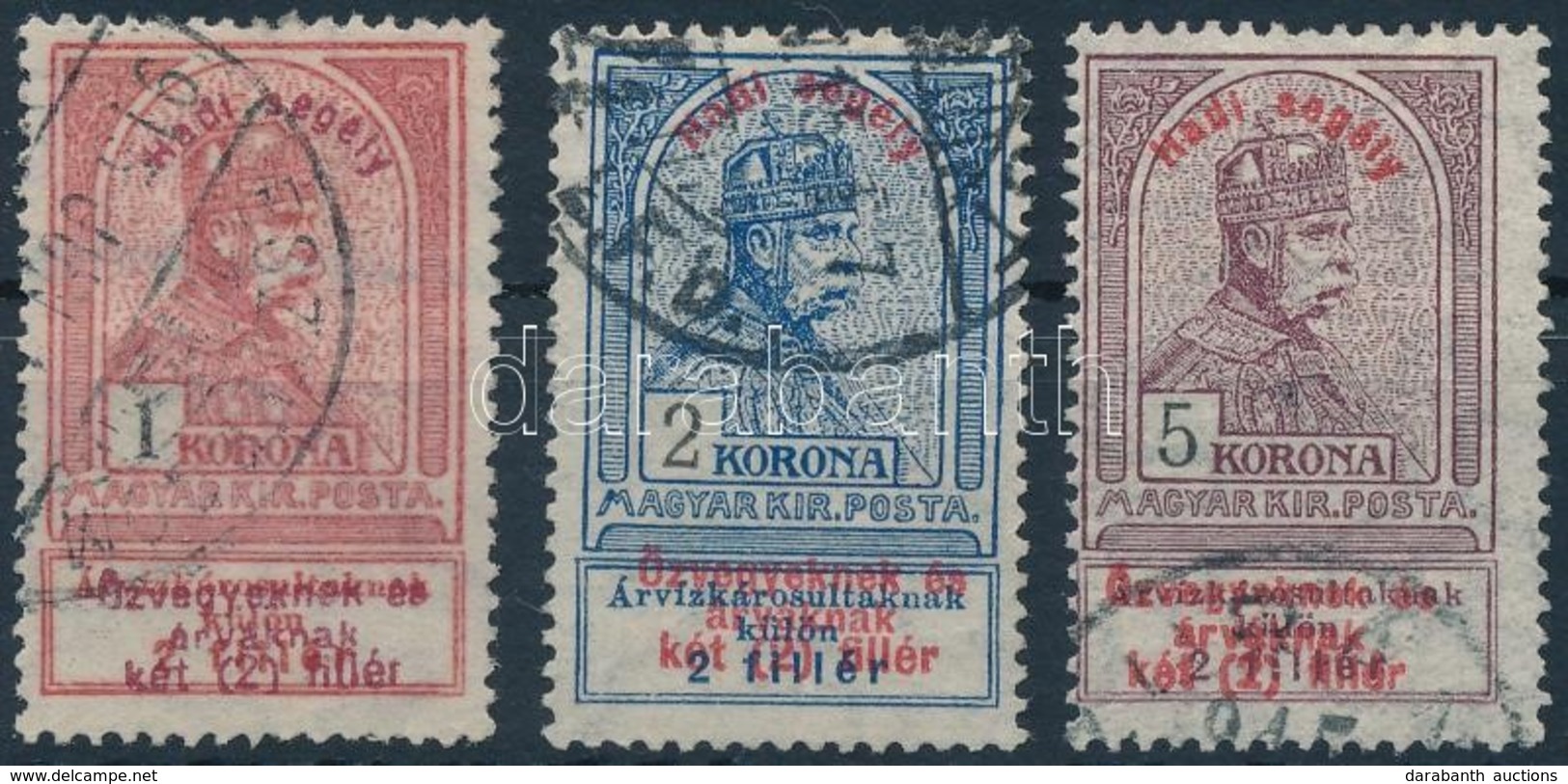 O 1914 Hadi Segély 1K, 2K, 5K (14.400) - Otros & Sin Clasificación