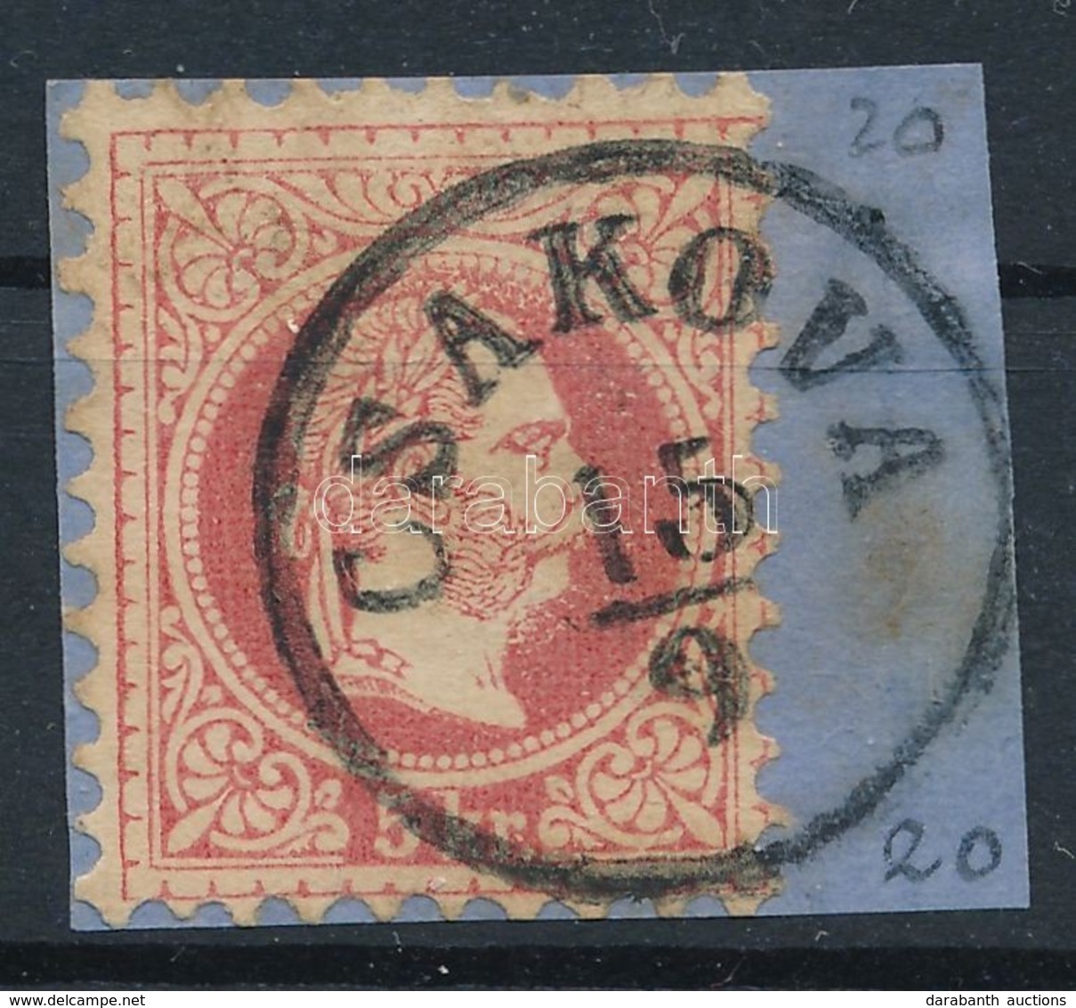 1867  5kr  'CSAKOVA' - Other & Unclassified