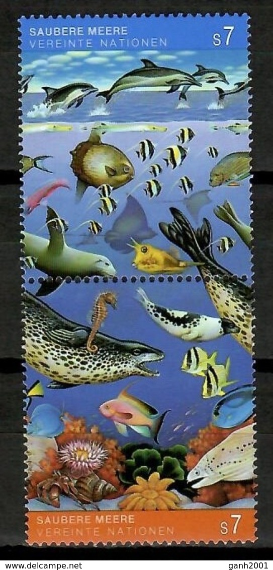 United Nations 1992 ONU / Marine Life Fish Coral MNH Vida Marina / Cu14038  C5-16 - Meereswelt