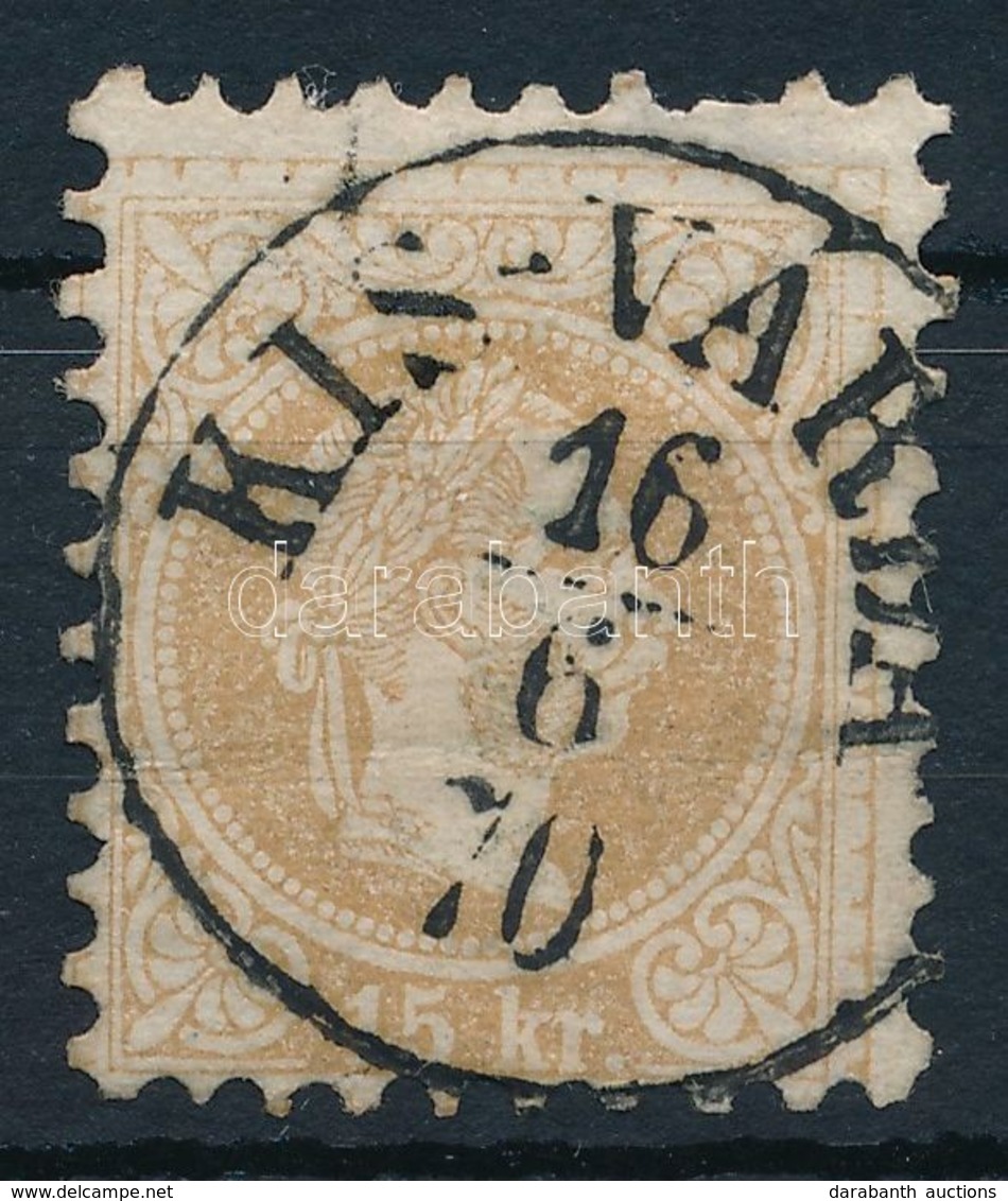 O 1867  15kr  'KIS-VÁRDA' - Other & Unclassified