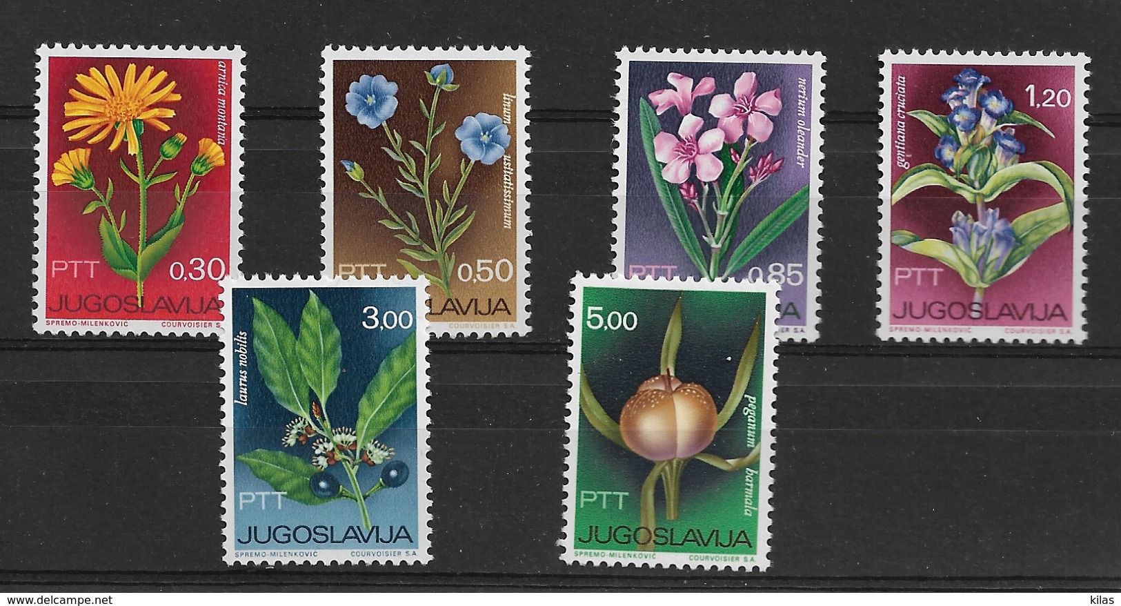 YUGOSLAVIA 1967 FLOWERS  MNH - Altri & Non Classificati