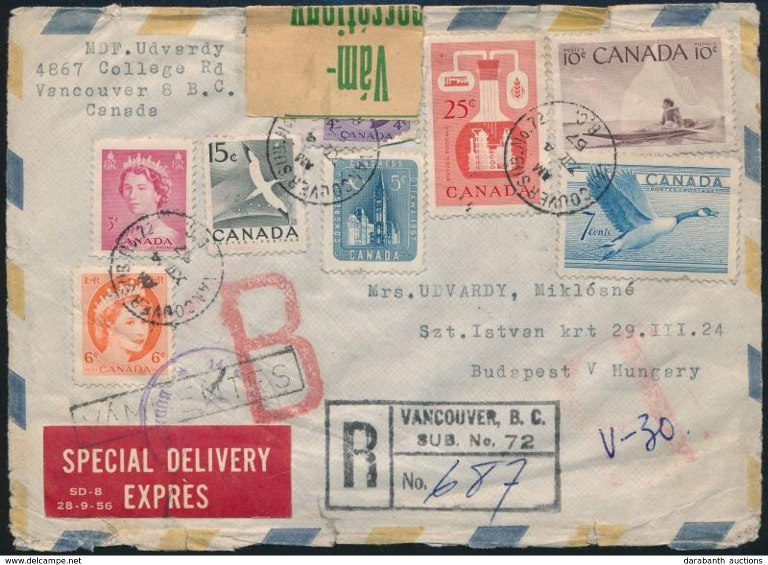 Kanada 1957 - Other & Unclassified