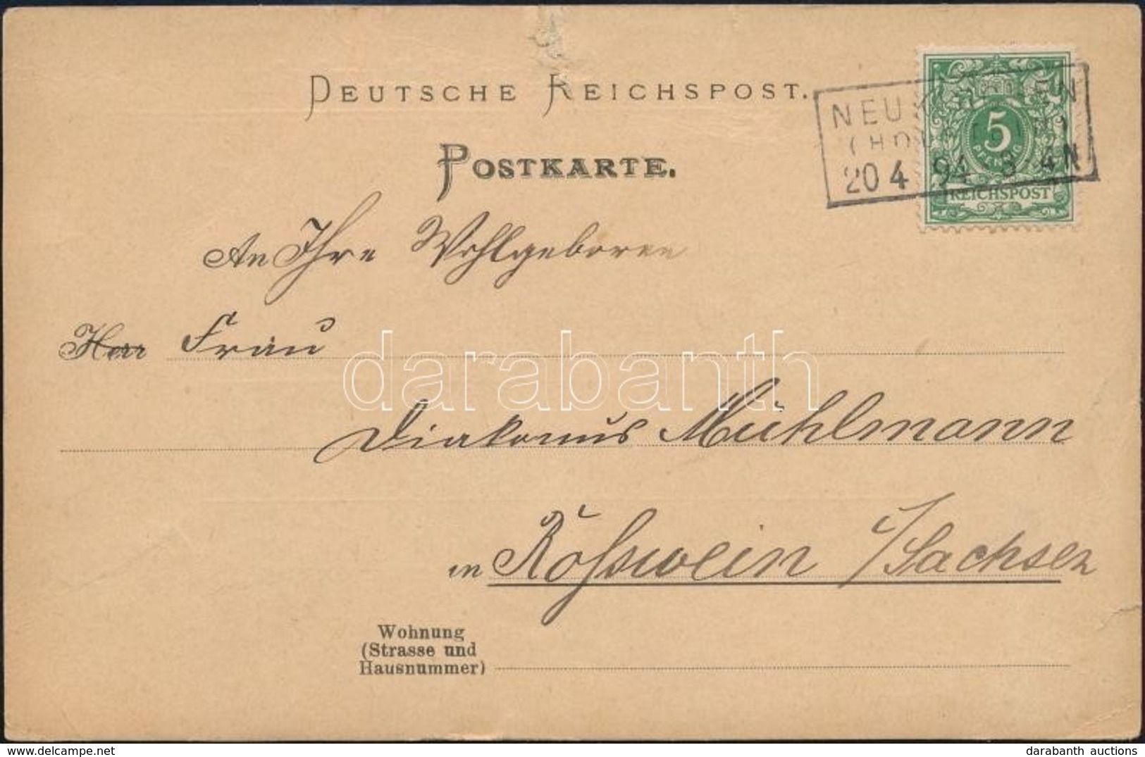 Deutsches Reich 1894 - Other & Unclassified