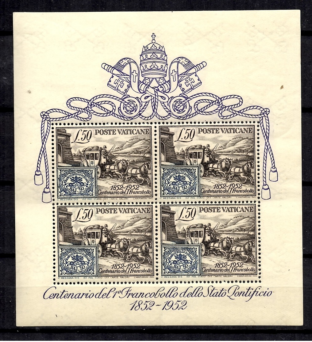 Vatican Bloc-feuillet YT N° 1 Neuf ** MNH. TB. A Saisir! - Blocks & Sheetlets & Panes