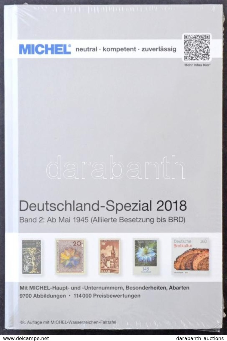 MICHEL Németország (Deutschland) Spezial Katalógus 2018/II. Kötet (48. Kiadás) - Otros & Sin Clasificación