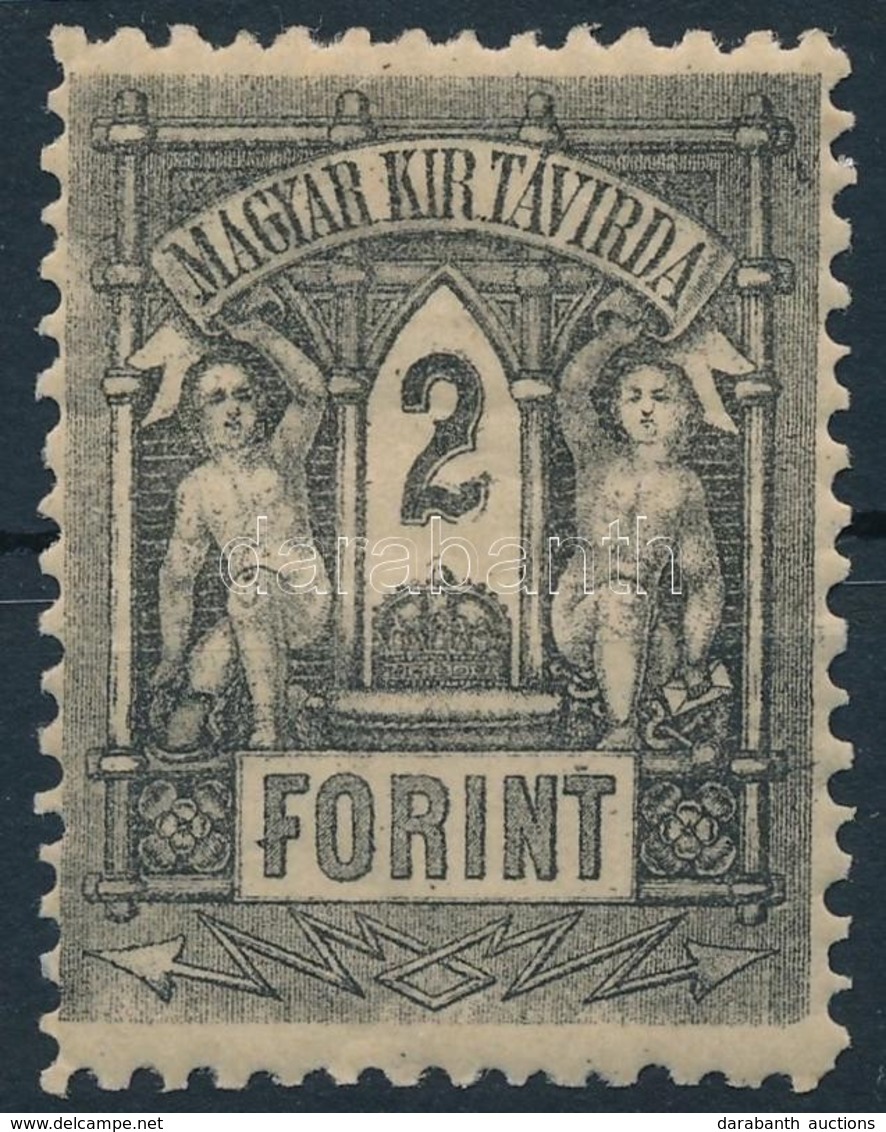 * 1873 Távírda Kőnyomat 2Ft (9.000) - Sonstige & Ohne Zuordnung