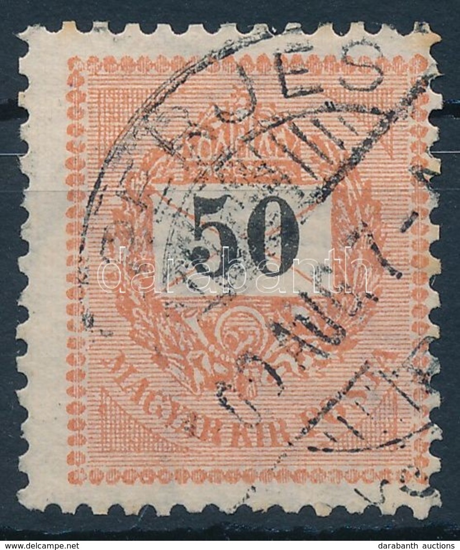 O 1874 50kr '(E)PERJES' - Other & Unclassified