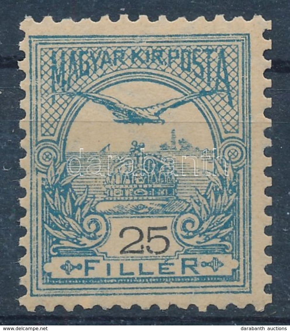 * 1900 Turul 25f Csillag Vízjellel - Altri & Non Classificati