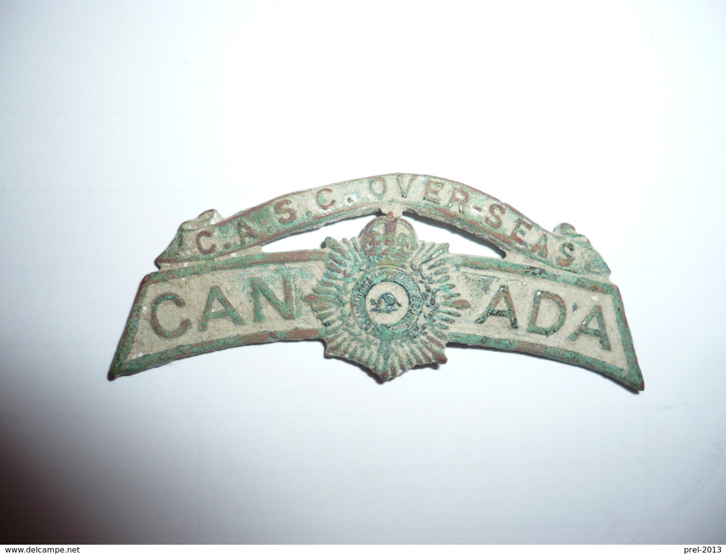 Rare Insigne  CANADA  C.A.S.C Ww 1 - 1914-18