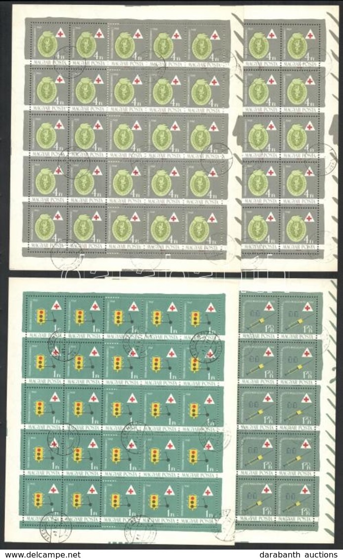 O 1961 Egészségügy Teljes ívsor - 50 Sor ívekben és ívdarabokban (10.000) - Otros & Sin Clasificación