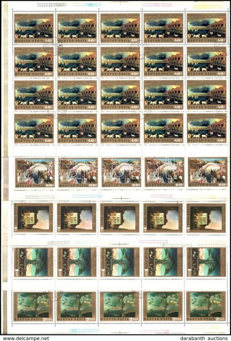 O 1973 Festmények (X.) - Csontváry 5 Db Teljes ívsor (25.000) - Sonstige & Ohne Zuordnung