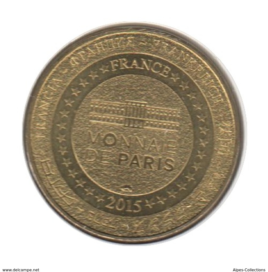 57005 - MEDAILLE TOURISTIQUE MONNAIE DE PARIS 57 - Musée Georges De La Tour 2015 - 2015