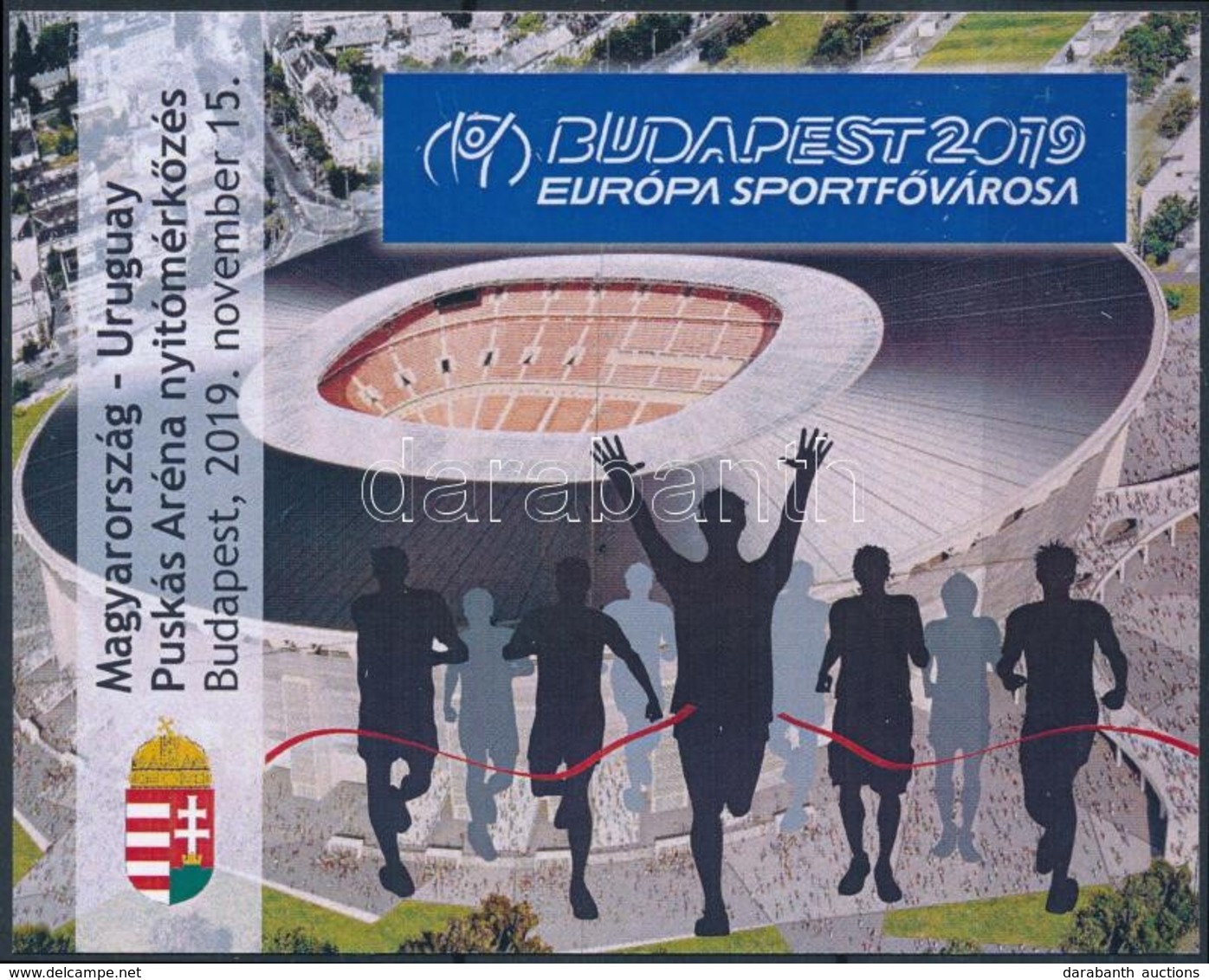 ** 2019 Európa Sport Fővárosa Budapest - Puskás Aréna Nyitó Mérkőzése Emlékív - Otros & Sin Clasificación