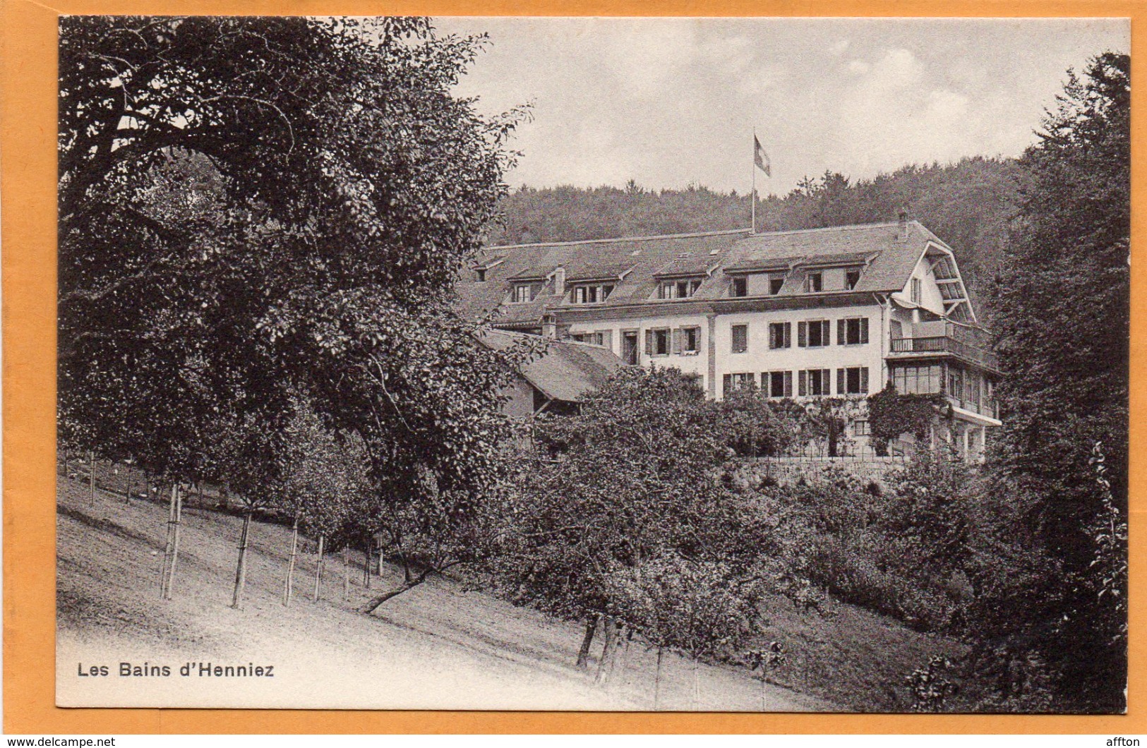 Les Bains D Henniez  Switzerland 1907 Postcard - Henniez