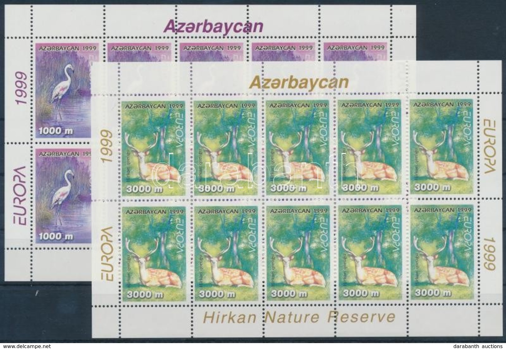 ** 1999 Europa CEPT Nemzeti Parkok Kisívsor Mi 442-443 - Other & Unclassified