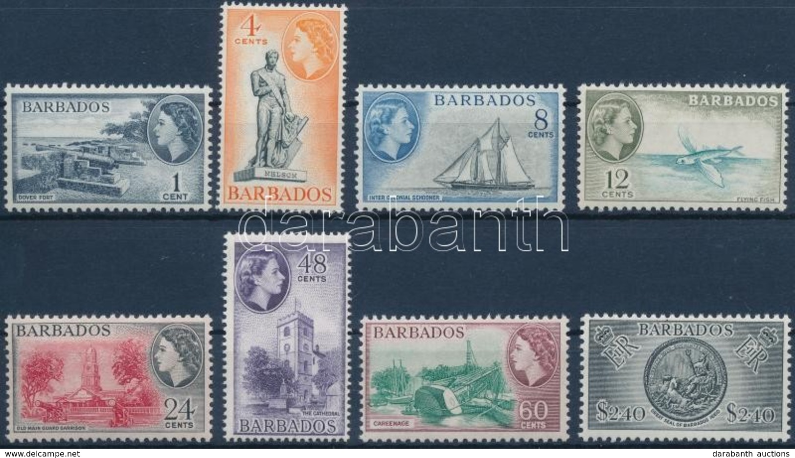 ** 1953 8 Db Forgalmi érték - Other & Unclassified