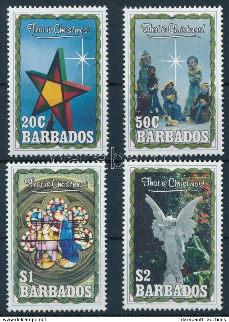 ** 1990 Karácsony Sor,
Christmas Set
Mi 766-769 - Other & Unclassified