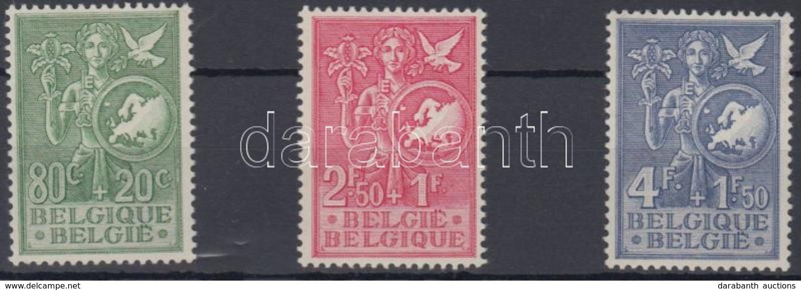 ** 1953 Ifjúság Sor Mi 976-978 - Other & Unclassified