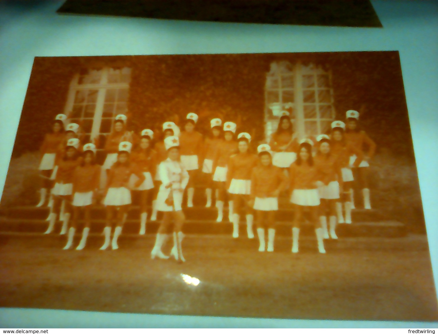 PHOTO MAJORETTES TWIRLING FANFARE MUSIQUE LA SAINT YVES SAUTRON 44 LOIRE ATLANTIQUE - Autres & Non Classés