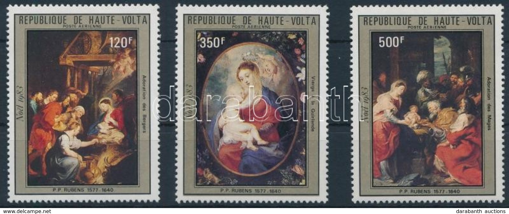 ** 1983 Karácsony Sor,
Christmas Set
Mi 926-928 - Other & Unclassified