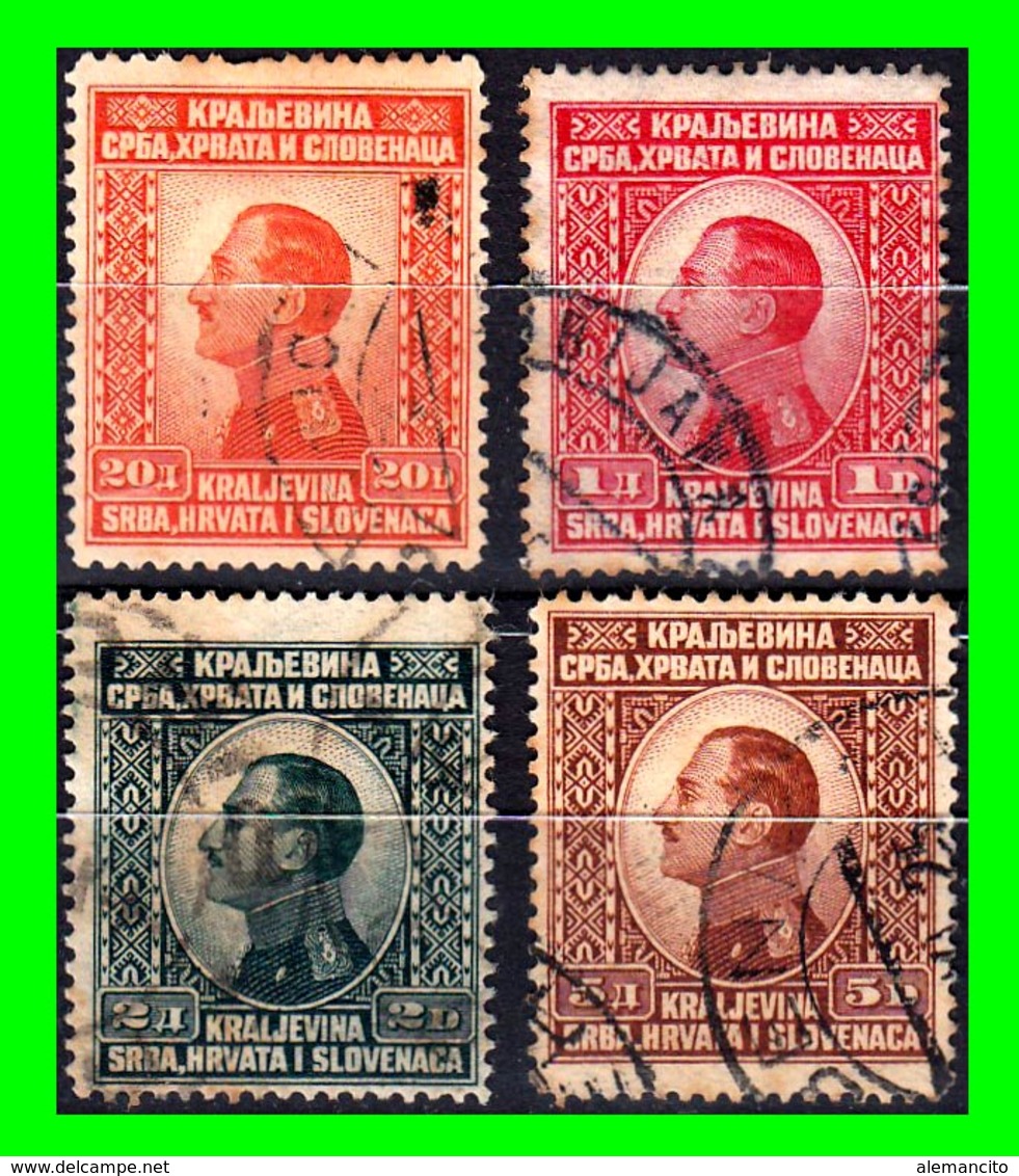 YUGOSLAVIA SELLO AÑO 1921 KING ALEXANDER - Usados