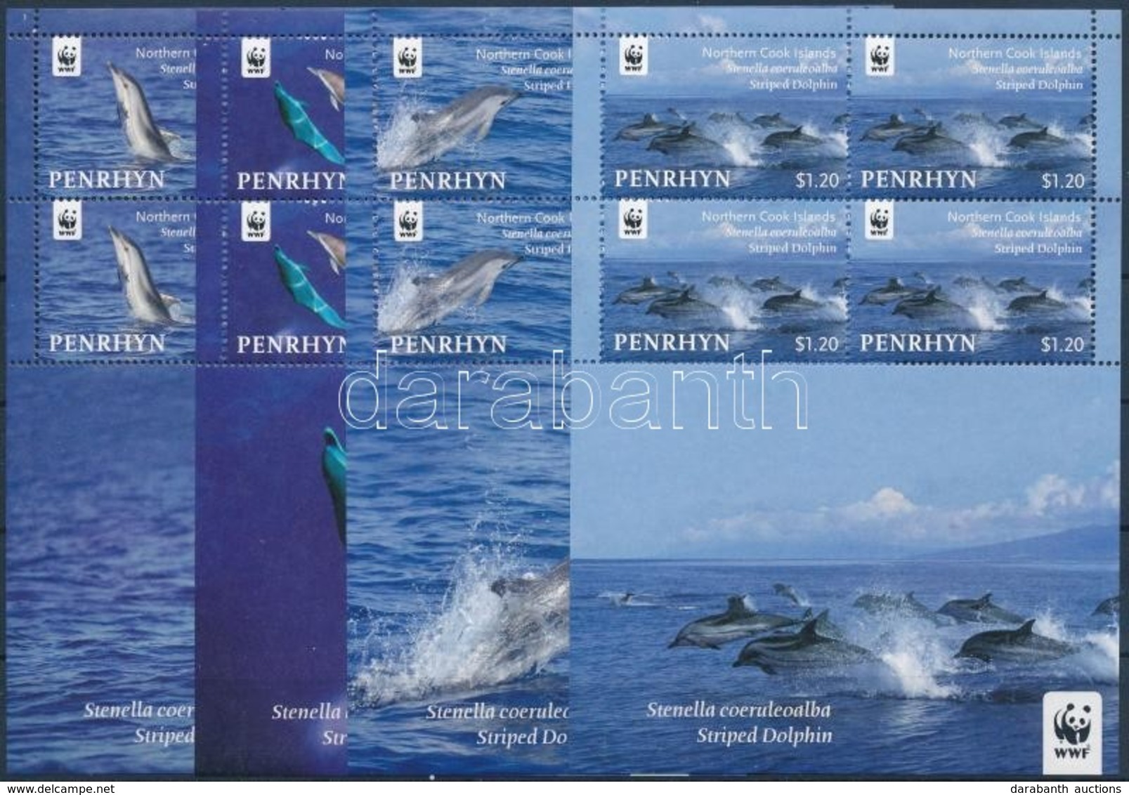 ** 2010 WWF: Delfin Kisívsor Mi 615-618 - Sonstige & Ohne Zuordnung