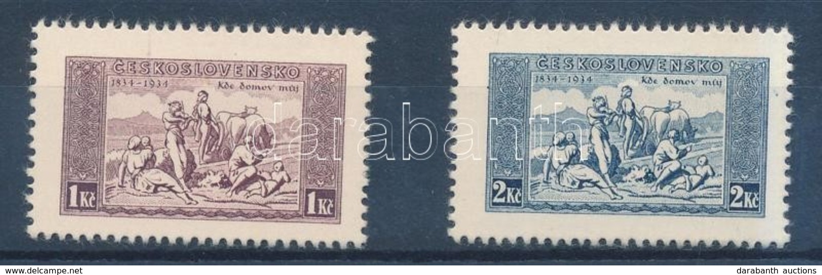 (*) 1934 Nemzeti Himnusz Sor Mi 330-331 X - Other & Unclassified