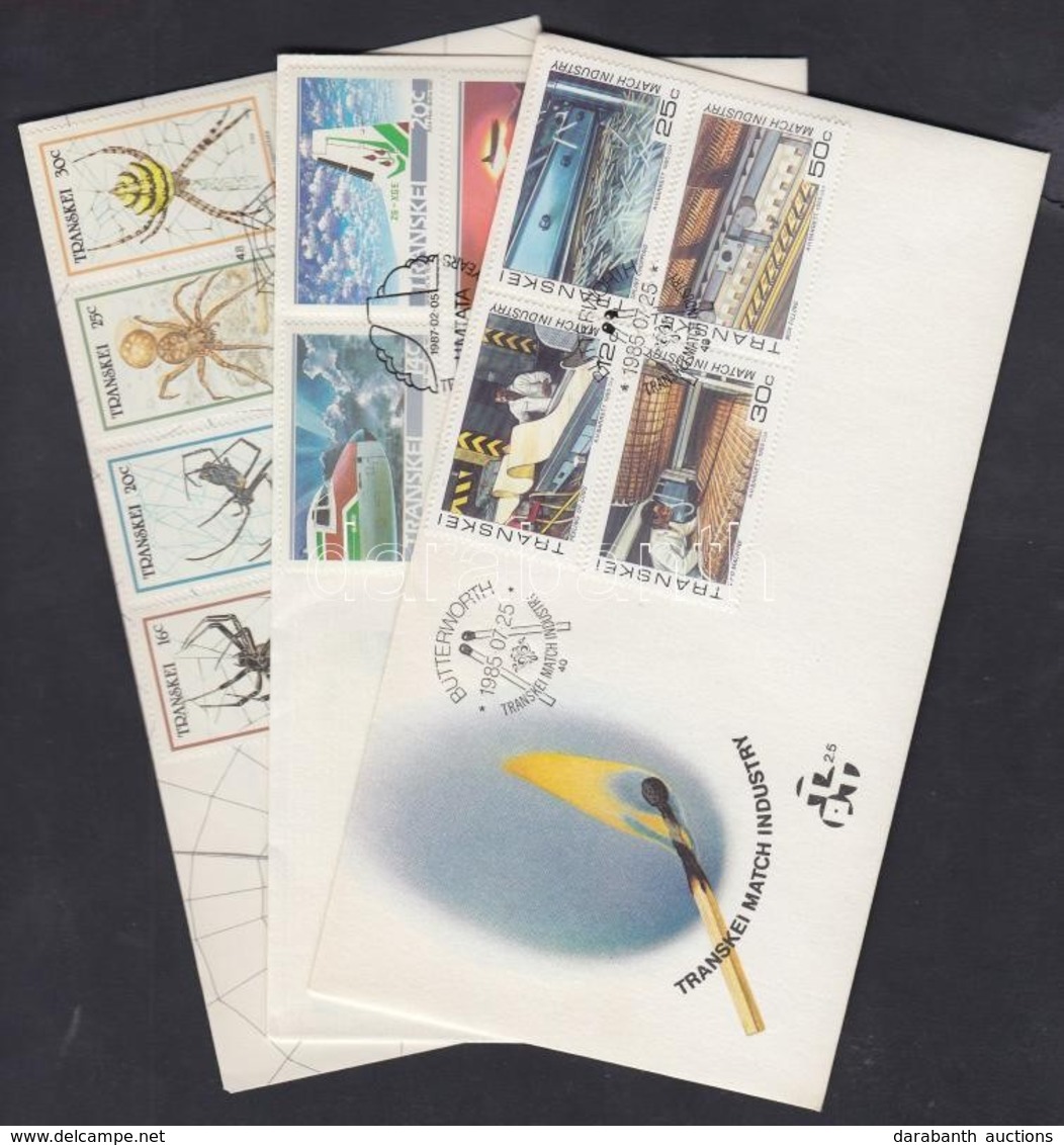 1985-1991 9 Db FDC - Sonstige & Ohne Zuordnung