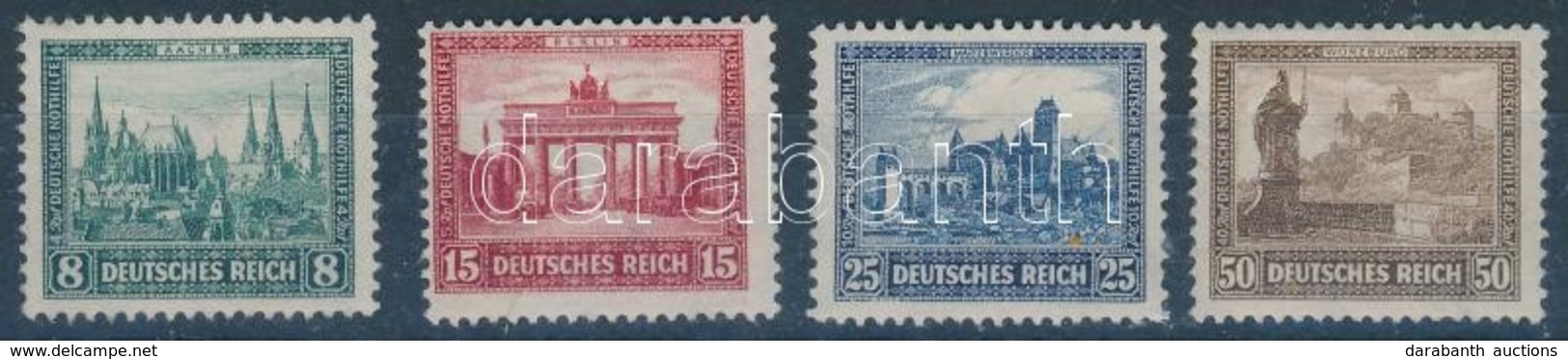 ** 1930 Nothilfe Sor Mi 450-453 - Other & Unclassified