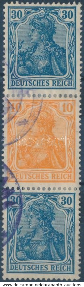 O 1921 Germania Füzetösszefüggés / Booklet Unit Mi S 18 - Sonstige & Ohne Zuordnung