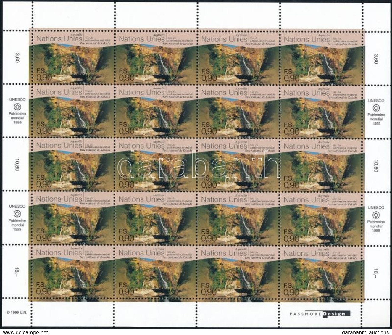 ** 1999 UNESCO Kisívsor Mi 361-362 - Other & Unclassified