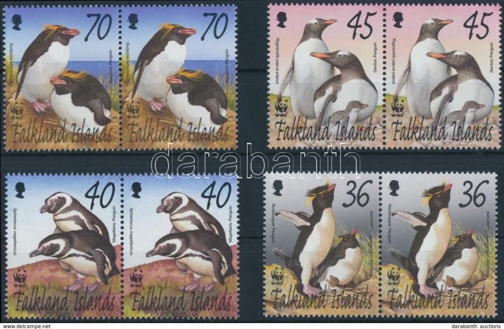 ** 2002 WWF: Pingvin Sor Párokban Mi 855-858 - Sonstige & Ohne Zuordnung