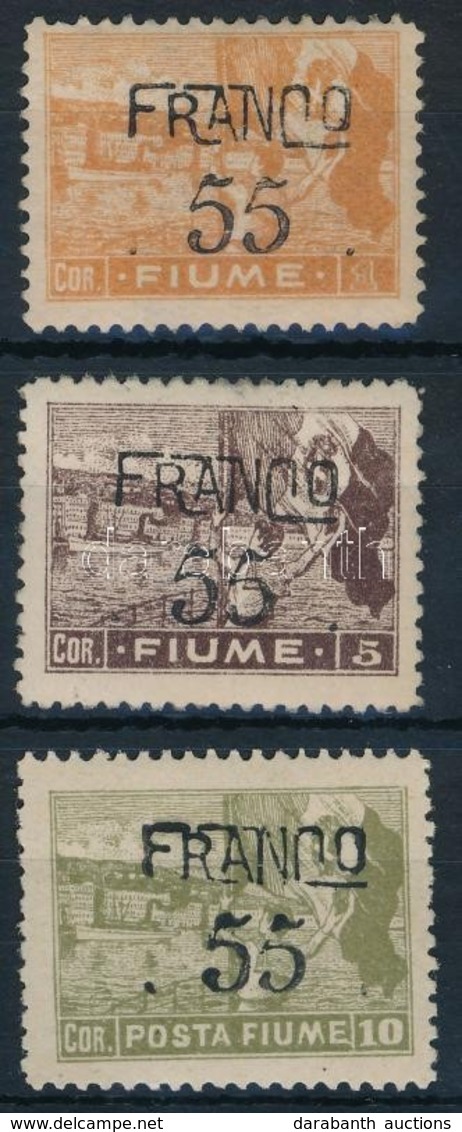 ** 1919 Forgalmi értékek Mi 86, 89-90 - Other & Unclassified