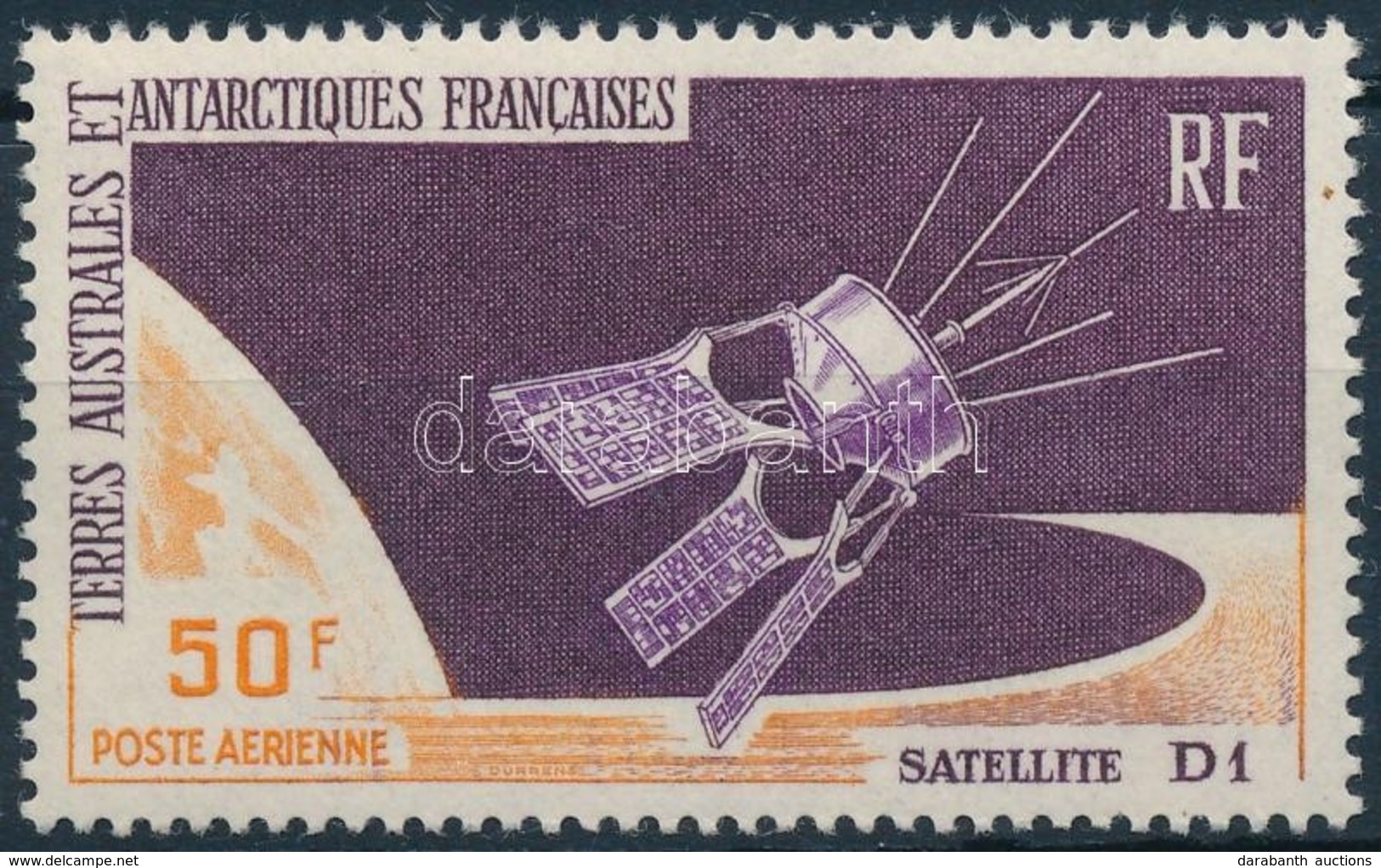 ** 1966 A Francia D1 Műhold Mi 35 - Otros & Sin Clasificación