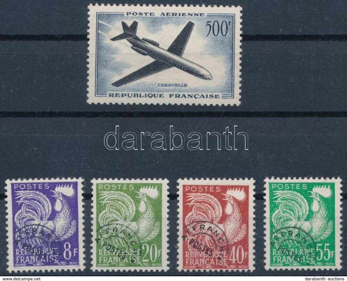 ** 1957-1959 Mi 1120 + 1235-1238 (Mi EUR 63.-) - Other & Unclassified