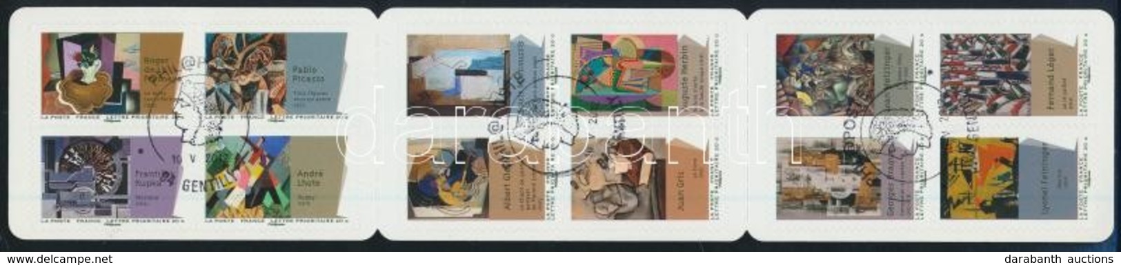 O 2012 Kubizmus Bélyegfüzet Elsőnapi Bélyegzéssel,
Cubizm Stamp-booklet With First Day Cancellation
Mi 5329 - 5340 - Other & Unclassified