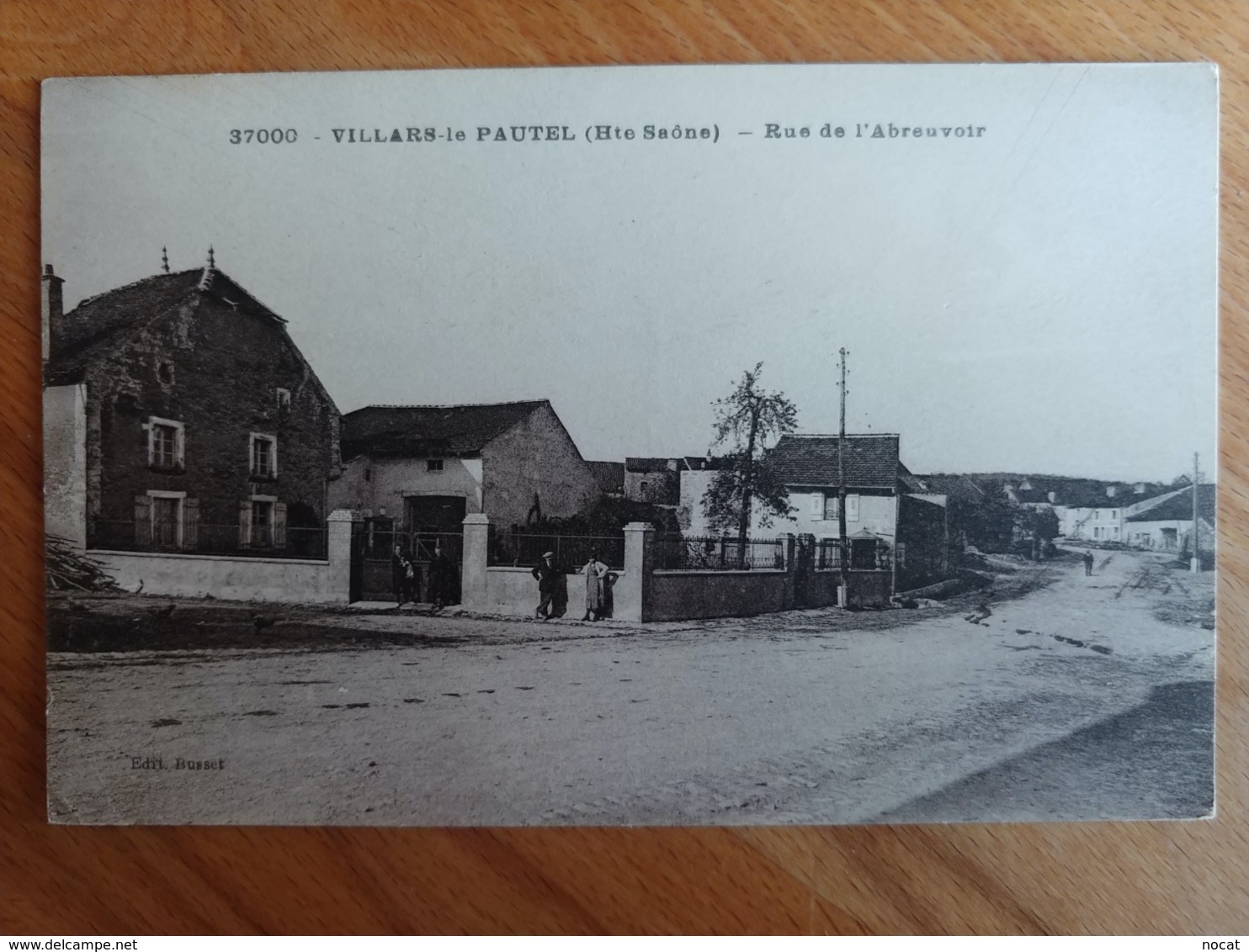 Villars Le Pautel Rue De L'abreuvoir Haute Saône Franche Comté - Andere & Zonder Classificatie
