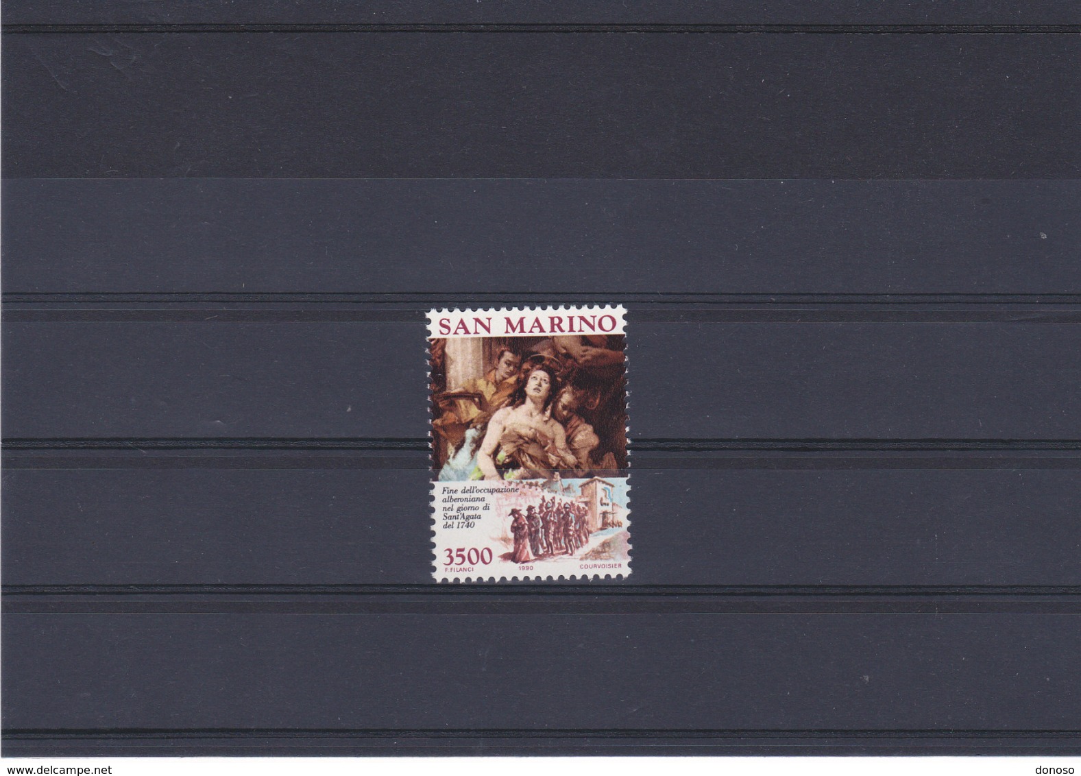 SAINT MARIN 1990 PEINTURE DE TIEPOLO Yvert 1228 NEUF** MNH - Unused Stamps