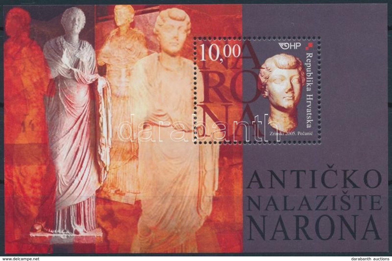 ** 2005 Ősi Hely, Narona Blokk,
Ancient Place, Narona Block
Mi 25 - Other & Unclassified