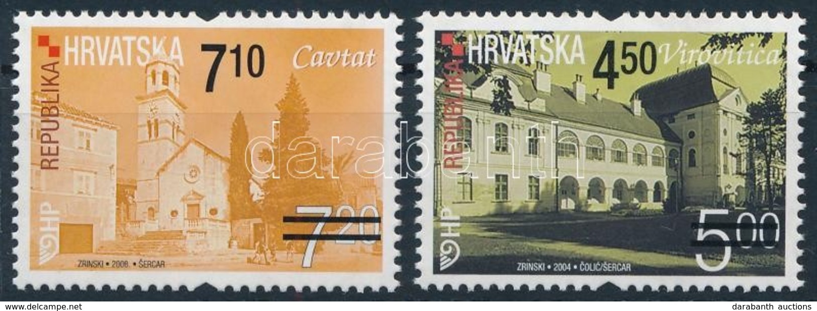 ** 2010 Városok Sor,
Cities Set
Mi 959-960 - Other & Unclassified